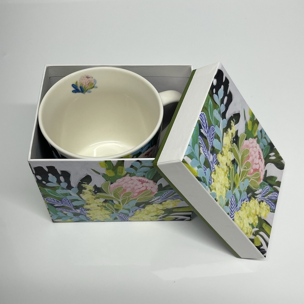 PPD Trend Mug Royal Botanic Design New Bone China 13.5 oz Cup In A Gift Box NIB - Picture 5 of 7